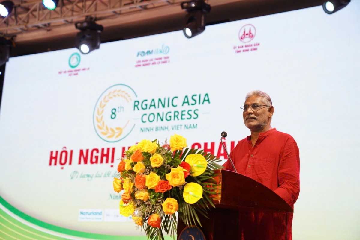 Ông Mathew John, Chủ tịch Liên đoàn châu Á. Ảnh: Đức Cường