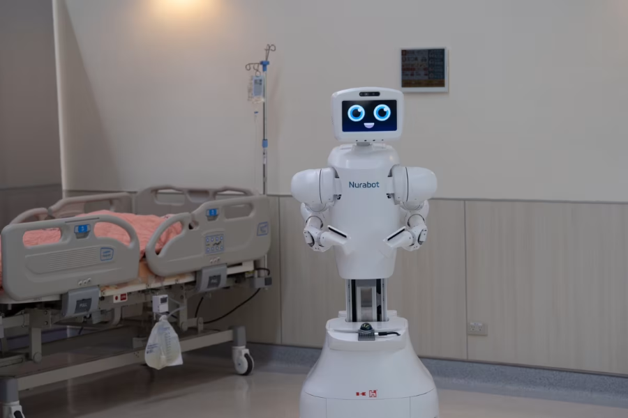 Robot điều dưỡng Nurabot.
