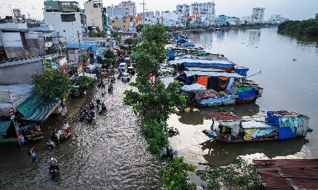 TP.HCM đang “chìm dần” vì lún sụt