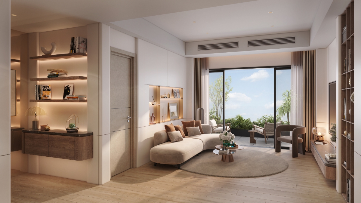 Một không gian sống rộng rãi không chỉ mang đến sự thoải mái trước mắt mà còn là nền tảng để bảo vệ sức khỏe và nuôi dưỡng hạnh phúc dài lâu. (Ảnh: Greenera Southmark).