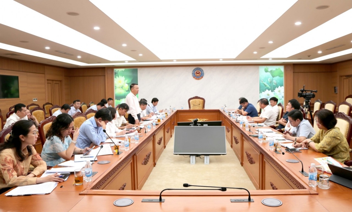 Khung cảnh buổi làm việc