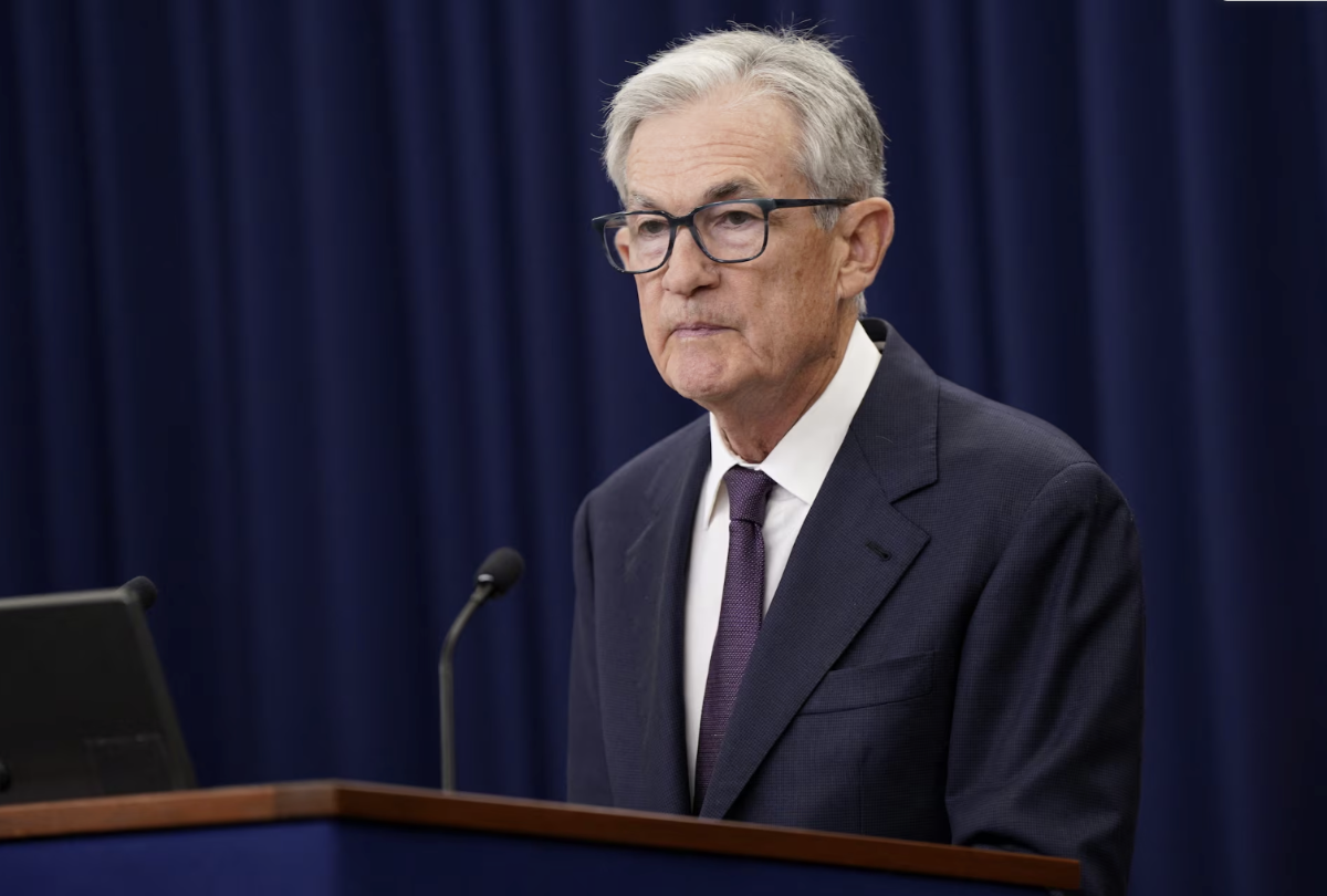 Chủ tịch Fed Jerome Powell tại cuộc họp báo ngày 17/9 - Ảnh: Reuters.