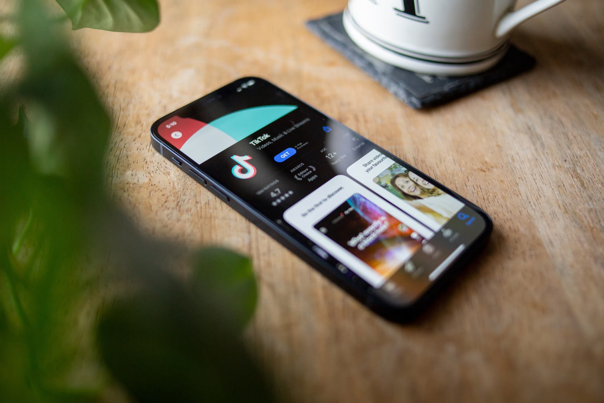 Ứng dụng TikTok trong cửa hàng ứng dụng của iPhone