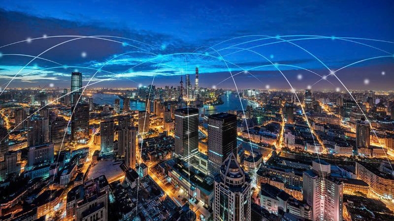 Đến năm 2050, các đô thị sẽ thông minh và bền vững hơn nhờ vận hành bằng dữ liệu – từ bản sao kỹ thuật số đến giao thông tự động và năng lượng tái tạo. Ảnh minh họa.