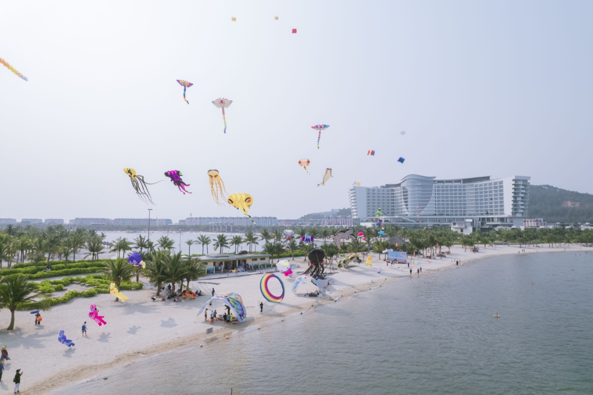 Dragon Ocean Đồ Sơn được lựa chọn là địa điểm tổ chức Lễ hội thả diều.