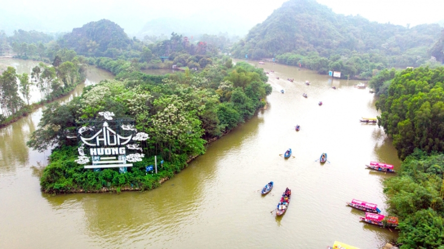 Đồ án Quy hoạch bảo quản, tu bổ Chùa Hương tiến hành lấy ý kiến cộng đồng trong tháng 9.