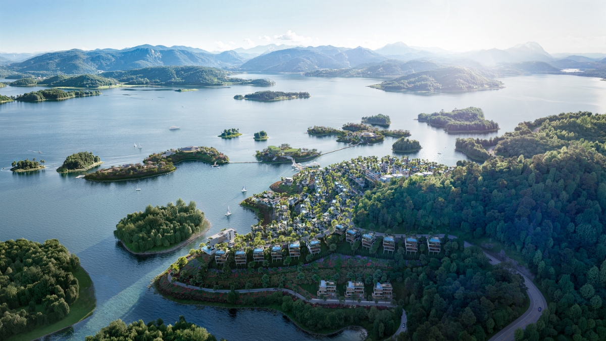 Bộ sưu tập 108 tư dinh biệt lập giữa miền “tứ bảo nguyên sinh” (ảnh: CĐT).