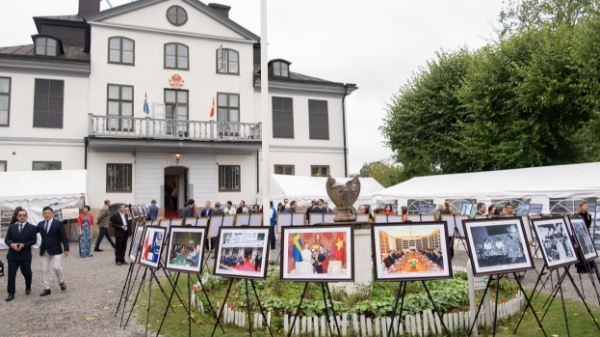 [Phóng sự ảnh] Kỷ niệm 80 năm Quốc khánh Việt Nam tại Thụy Điển