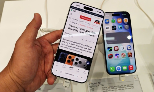 Người Việt chi khoảng 7.500 tỷ đồng mua iPhone 17