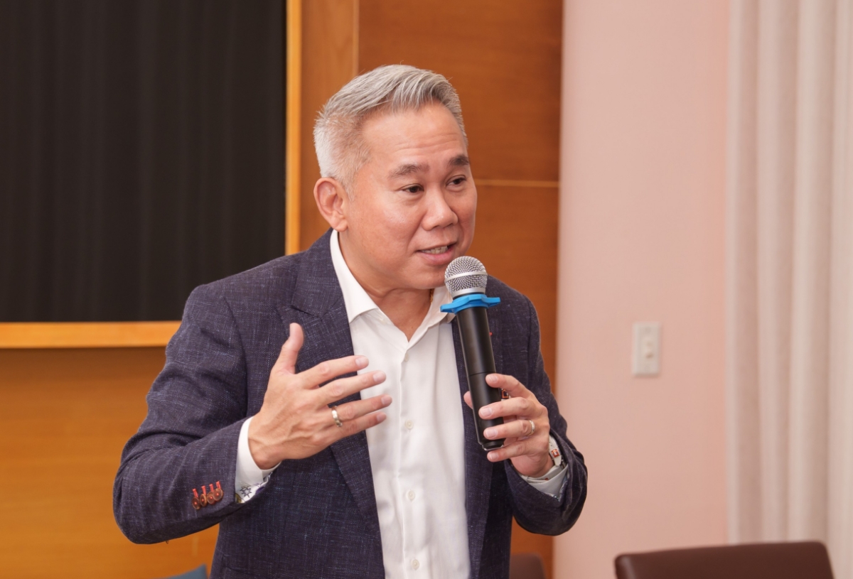 Ông Eric Yeo, Tổng Giám đốc AWS Việt Nam nhận định: Số doanh nghiệp ứng dụng AI ở Việt Nam thời gian tới sẽ tiếp tục tăng trưởng mạnh mẽ.