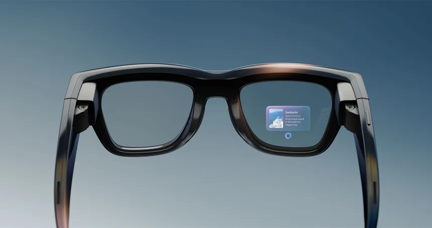 Kính Ray-Ban Display mới của Meta có màn hình hiển thị nhỏ mà chỉ người đeo mới có thể nhìn thấy bên trong ống kính