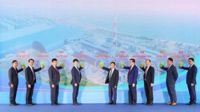 First turbine of Vung Ang II thermal power plant inaugurated