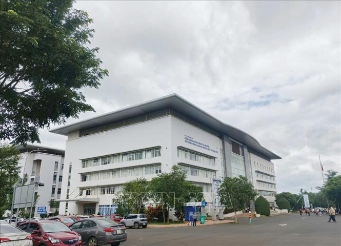 Bệnh viện Đa khoa vùng Tây Nguyên - nơi xảy ra vụ việc. Ảnh: TTXVN. 