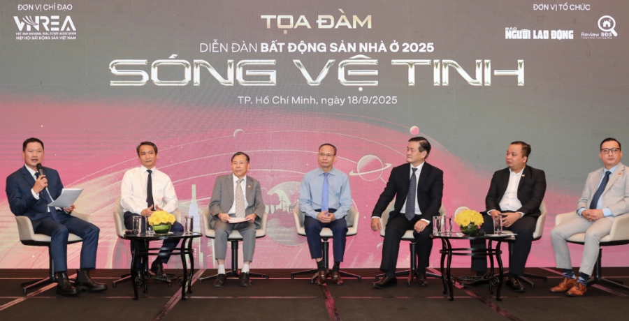 Diễn đàn Bất động sản Nhà ở 2025 với chủ đề "Sóng vệ tinh", chiều 18/9.