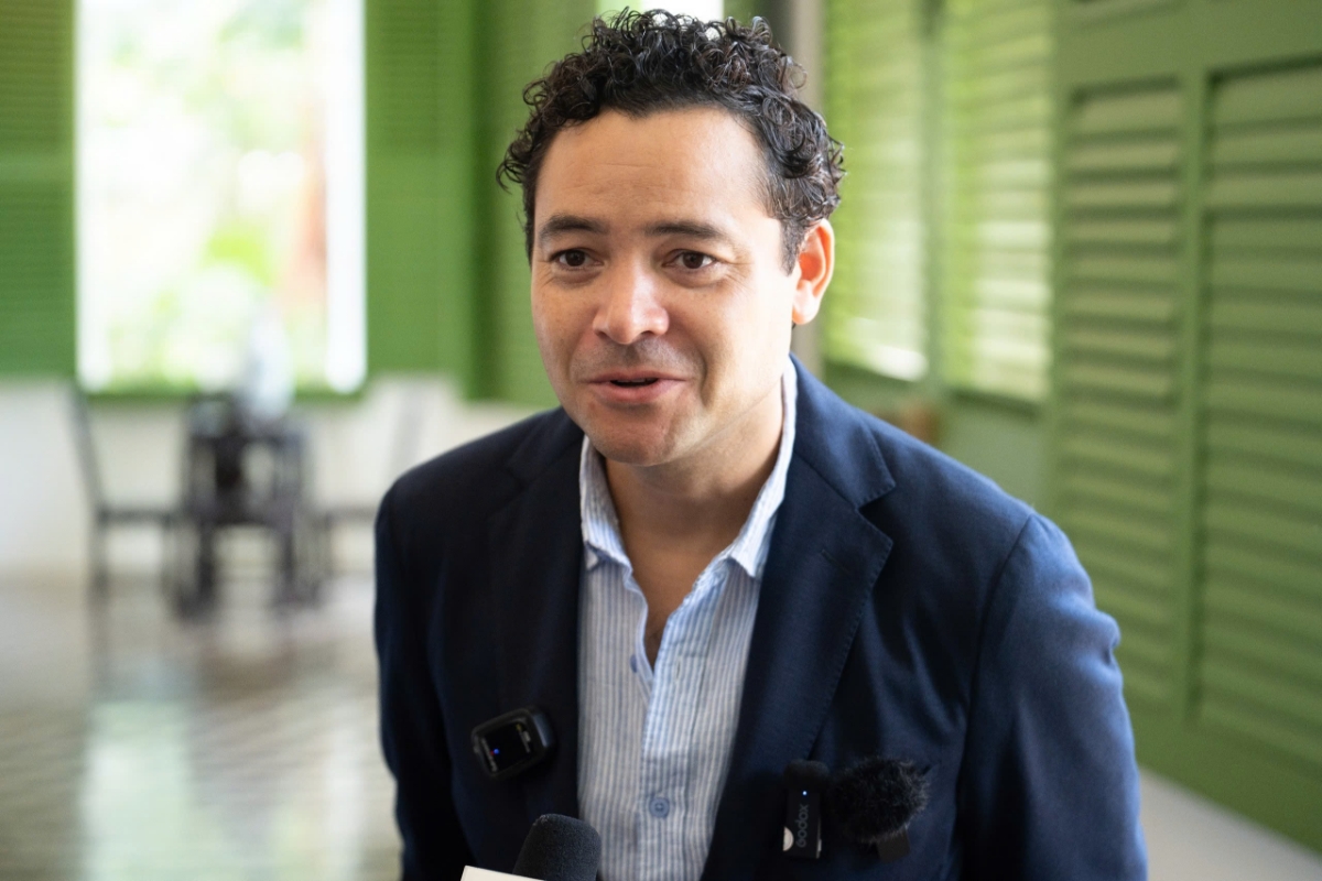 Ngài Etienne RANAIVOSON, Tân Tổng lãnh sự Pháp tại TP.HCM. Ảnh: Thanh Hiệp&nbsp;