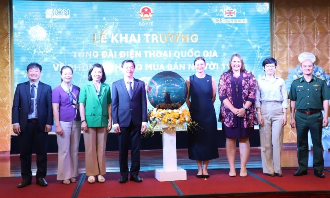 Khai trương Tổng đài điện thoại quốc gia về phòng, chống mua bán người 111.