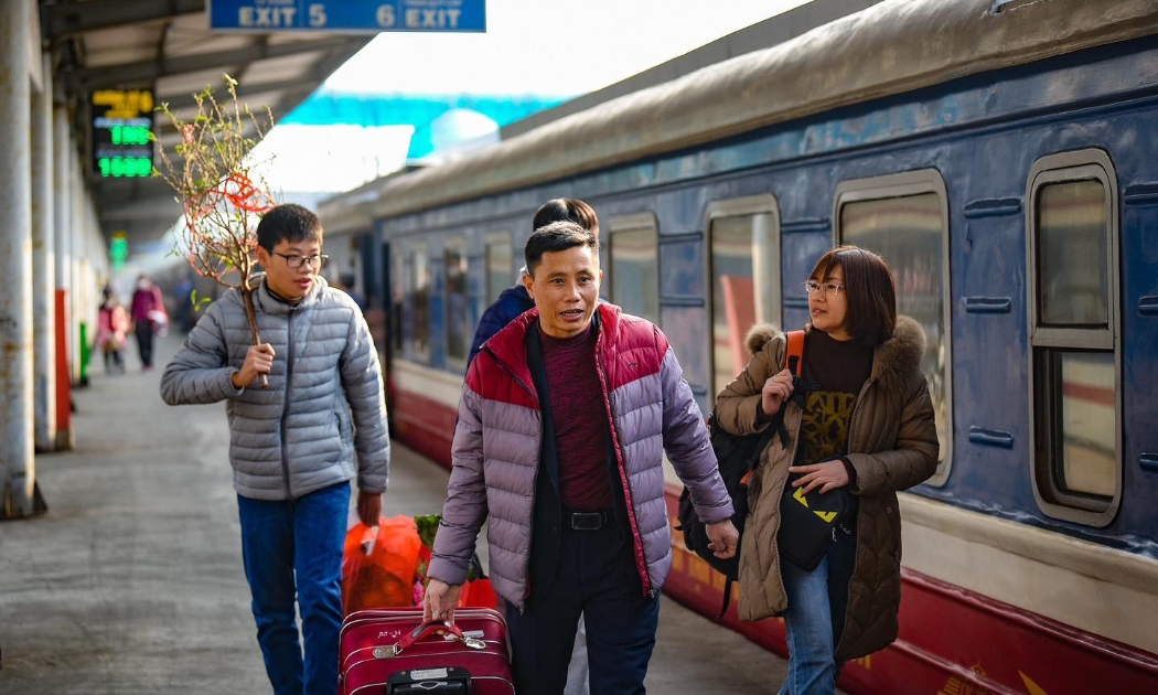 Giá vé Tết năm nay tăng do đưa vào khai thác 150 toa xe mới.