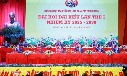 Khai mạc Đại hội đại biểu Đảng bộ Mặt trận Tổ quốc, các đoàn thể Trung ương