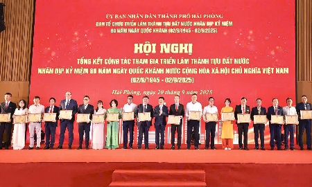 Hải Phòng đạt thành tích xuất sắc tại Triển lãm kỷ niệm 80 năm Quốc khánh