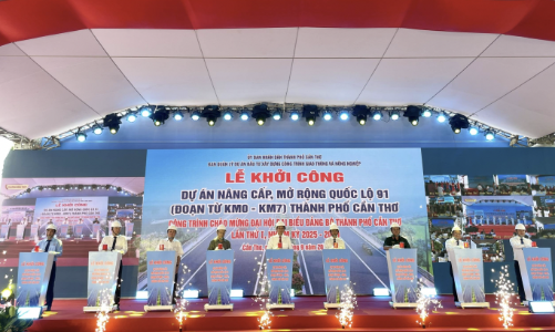 Cần Thơ khởi công, khánh thành 18 công trình lớn