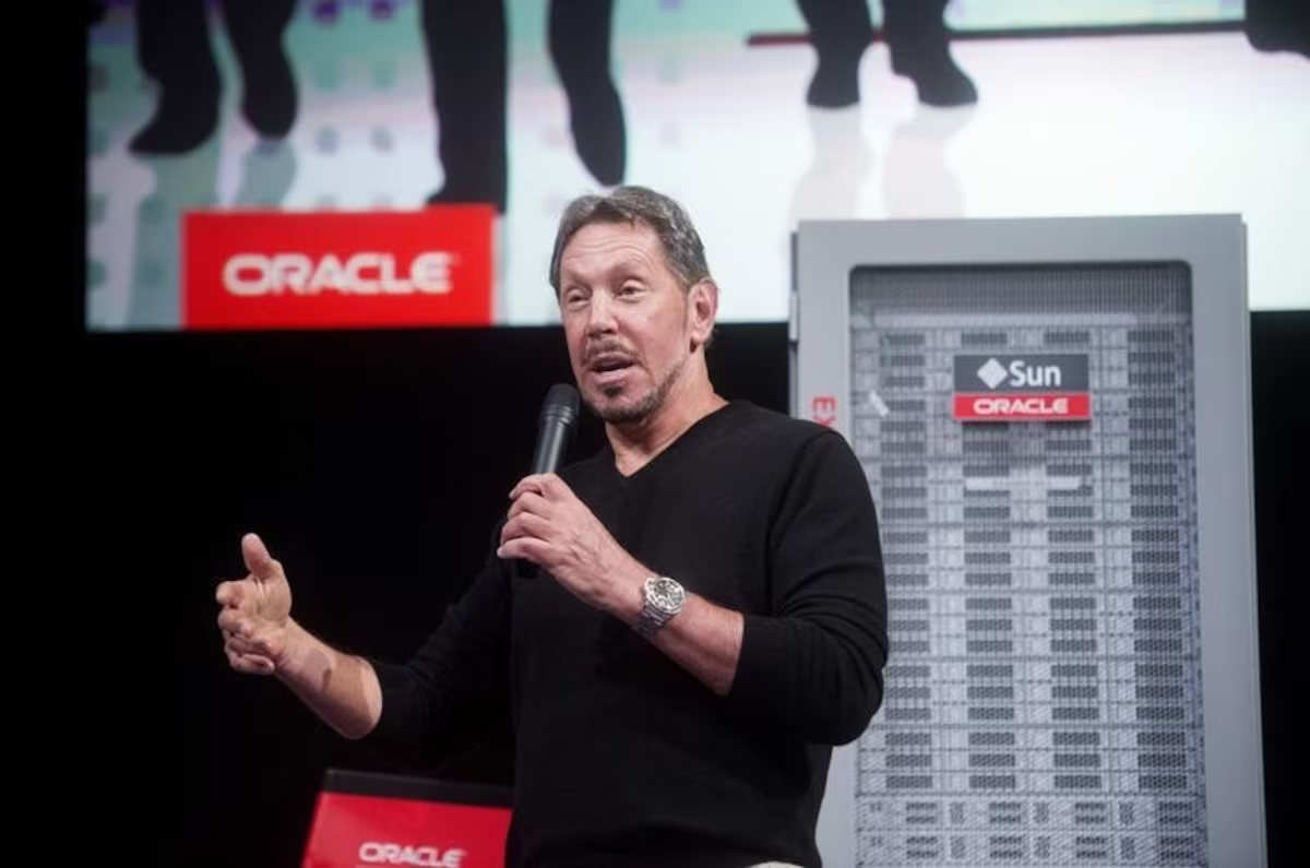 Nhà sáng lập Larry Ellison của Oracle - Ảnh: Reuters.