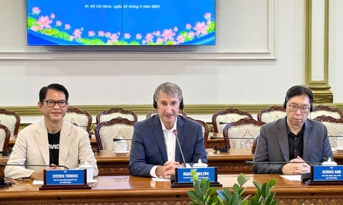 Phó Thủ tướng Nguyễn Chí Dũng đề nghị NVIDIA tham gia hoàn thiện khung pháp luật AI với Việt Nam 