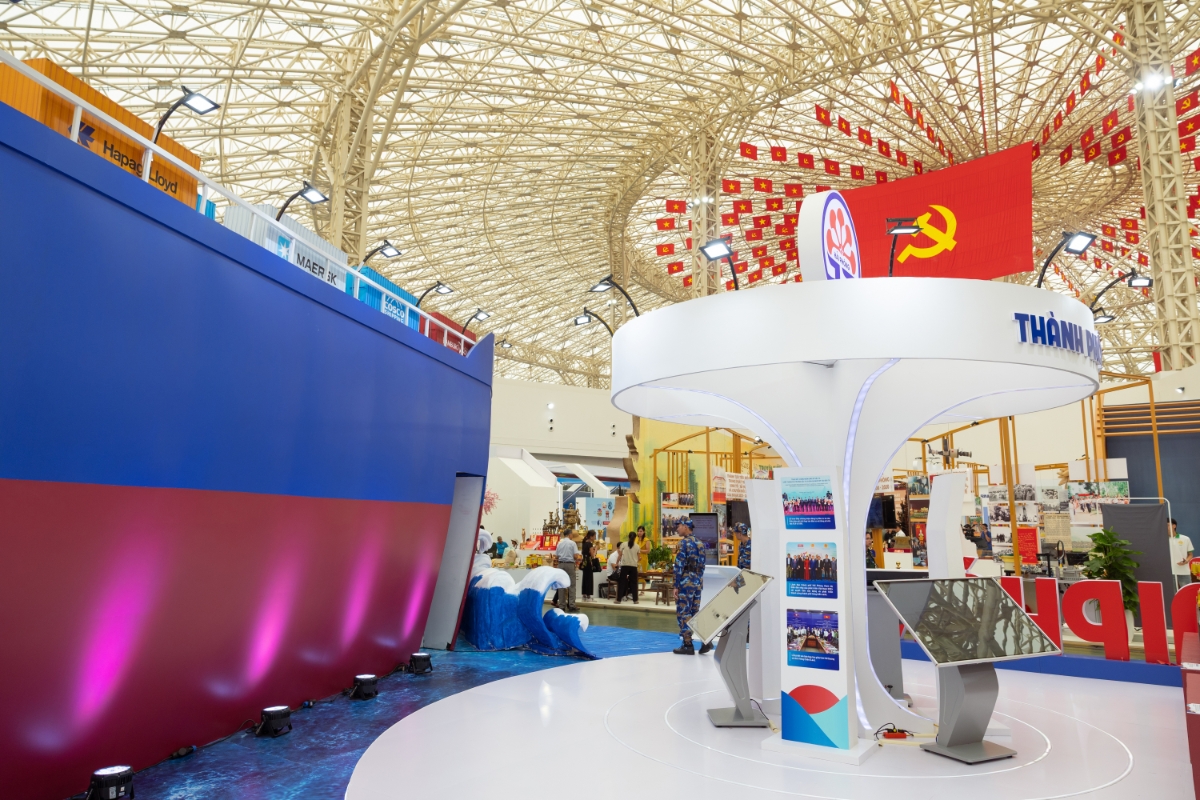 Khu trưng bày của Thành phố Hải Phòng tại Triển lãm thành tựu đất nước “80 năm Hành trình Độc lập-Tự do-Hạnh phúc”, 