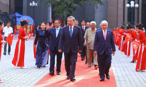 Tổng Bí thư Tô Lâm dự Đại hội Đảng bộ Mặt trận Tổ quốc, các đoàn thể Trung ương lần thứ I, nhiệm kỳ 2025-2030