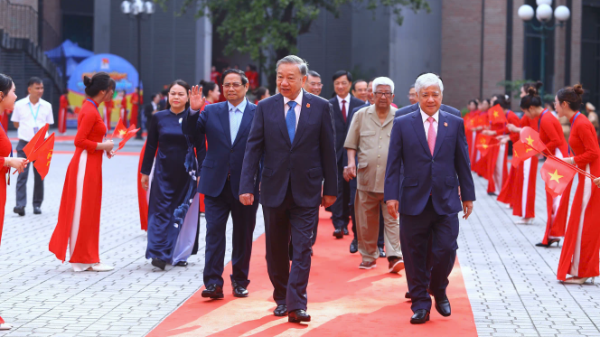 Tổng Bí thư Tô Lâm dự Đại hội Đảng bộ Mặt trận Tổ quốc, các đoàn thể Trung ương lần thứ I, nhiệm kỳ 2025-2030