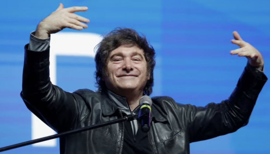 Tổng thống Argentina Javier Milei - Ảnh: Reuters.