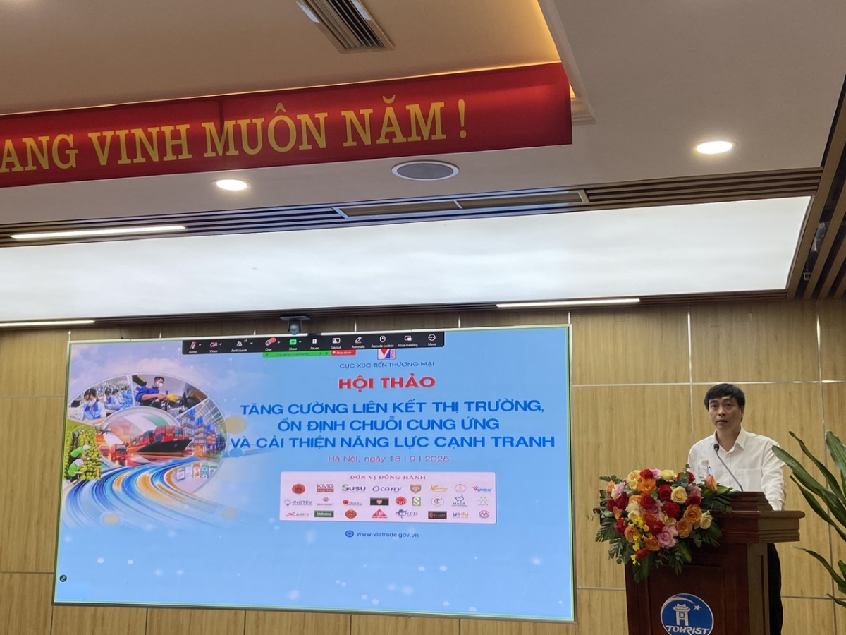 Ông Nguyễn Anh Tuấn, Phó Cục trưởng Cục Quản lý và Phát triển Thị trường trong nước.