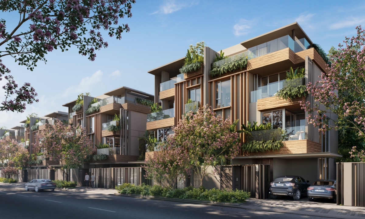 Biệt thự tại The Fullton Edition chinh phục giới tinh hoa nhờ thiết kế độc đáo, vừa tối ưu công năng vừa tôn vinh vẻ đẹp sang trọng vượt thời gian. Ảnh: CapitaLand.&nbsp;