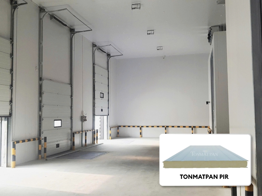 Ứng dụng của panel PIR trong công trình kho lạnh.