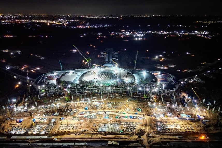 Sân bay Long Thành – cú hích kiến tạo hệ sinh thái kinh tế thời đại mới. Hình: Vietnamnet.