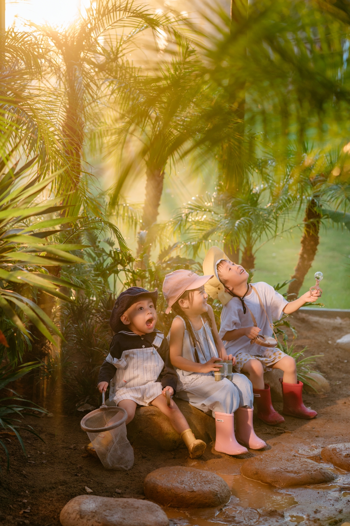 Trẻ được vui chơi, khám phá khoa học tự nhiên ngay chính nơi mình sống.