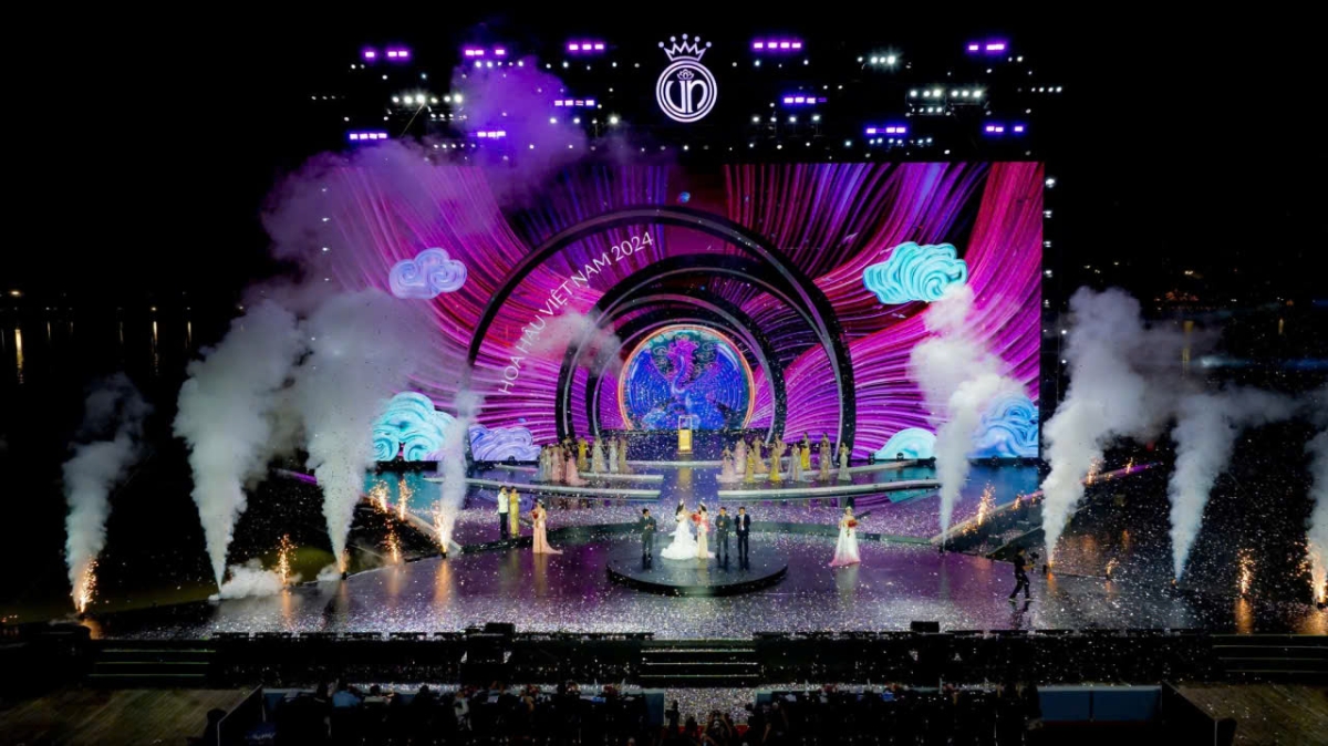 Chung kết Hoa hậu Việt Nam năm 2025 tại Huế.