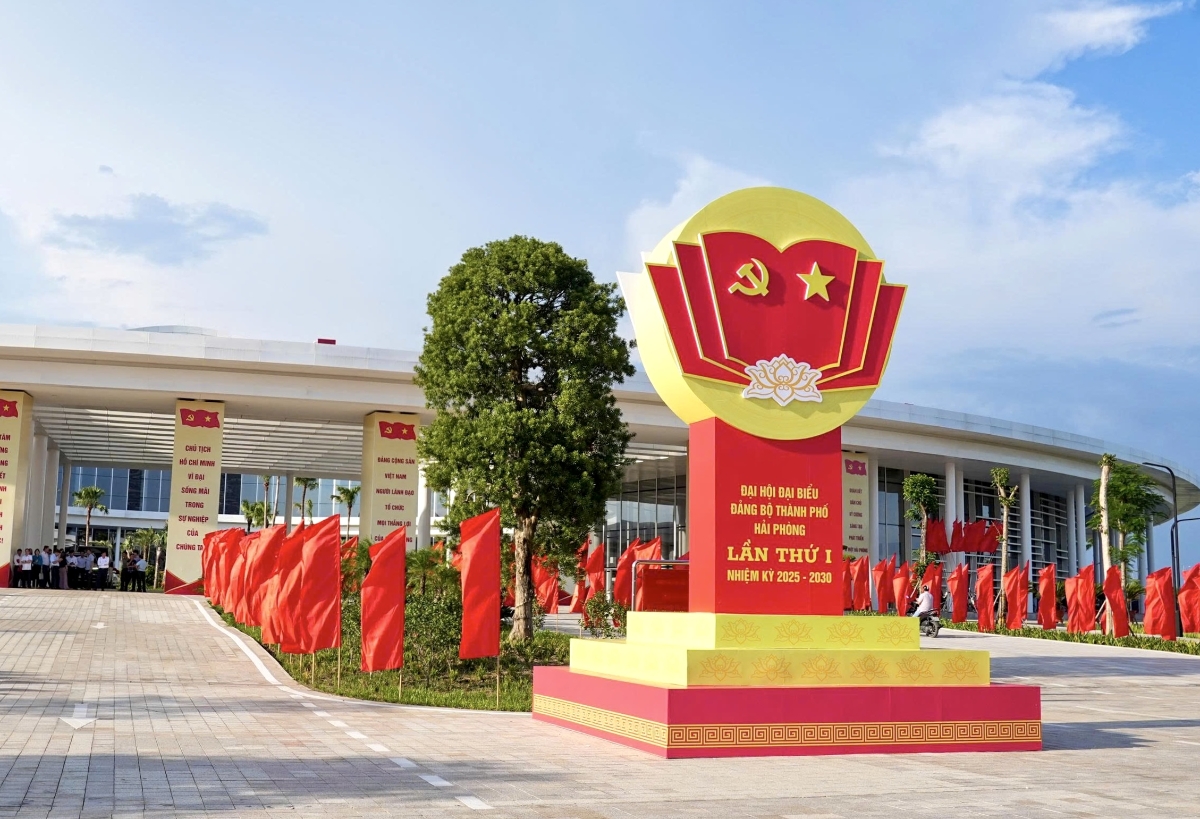 Đại hội diễn ra tại Trung tâm Hội nghị và Biểu diễn thành phố Hải Phòng