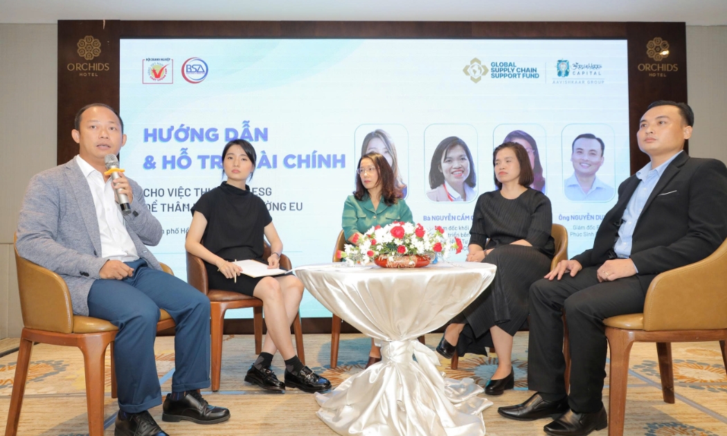Các chuyên gia cho rằng, doanh nghiệp Việt cần thích ứng tiêu chí ESG để chinh phục thị trường châu Âu.