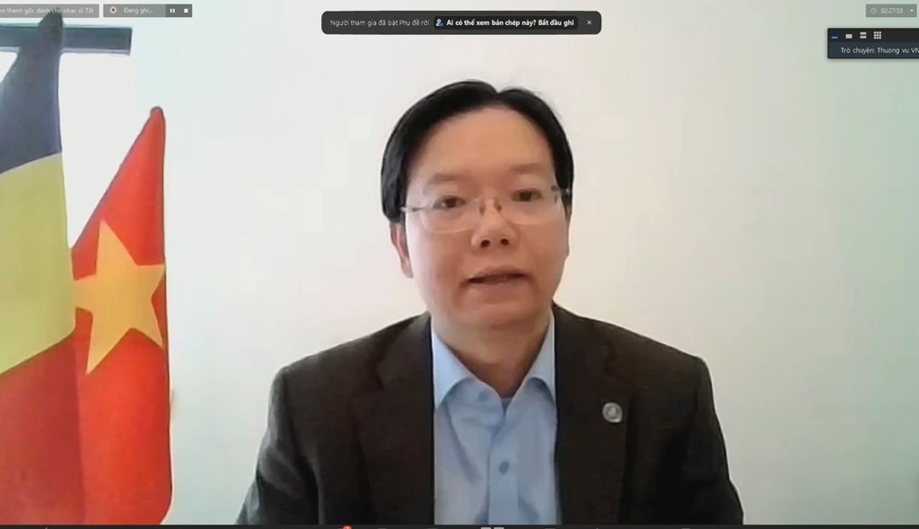 Ông Trần Ngọc Quân, Tham tán Thương mại tại Bỉ và EU.