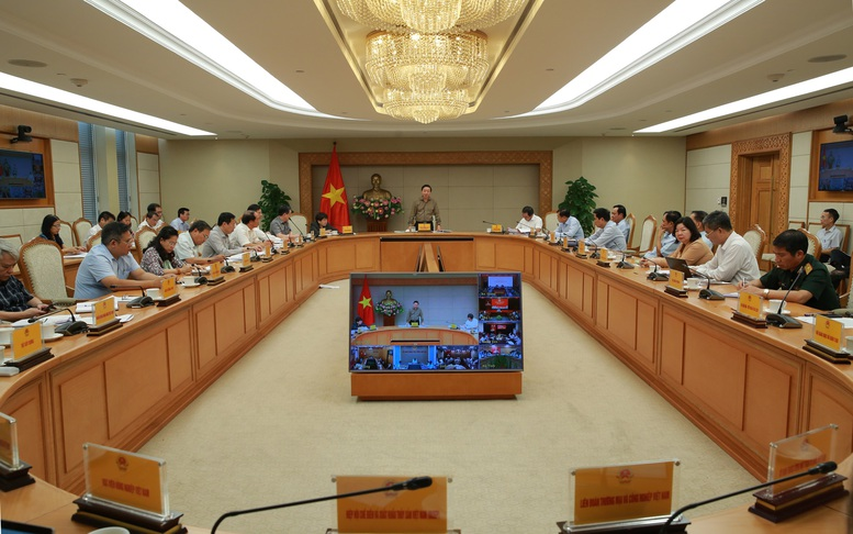 Cuộc họp đánh giá 3 năm thực hiện Nghị quyết số 19-NQ/TW về nông nghiệp, nông dân, nông thôn đến năm 2030, tầm nhìn đến năm 2045 (Nghị quyết số 19-NQ/TW). Ảnh: VGP