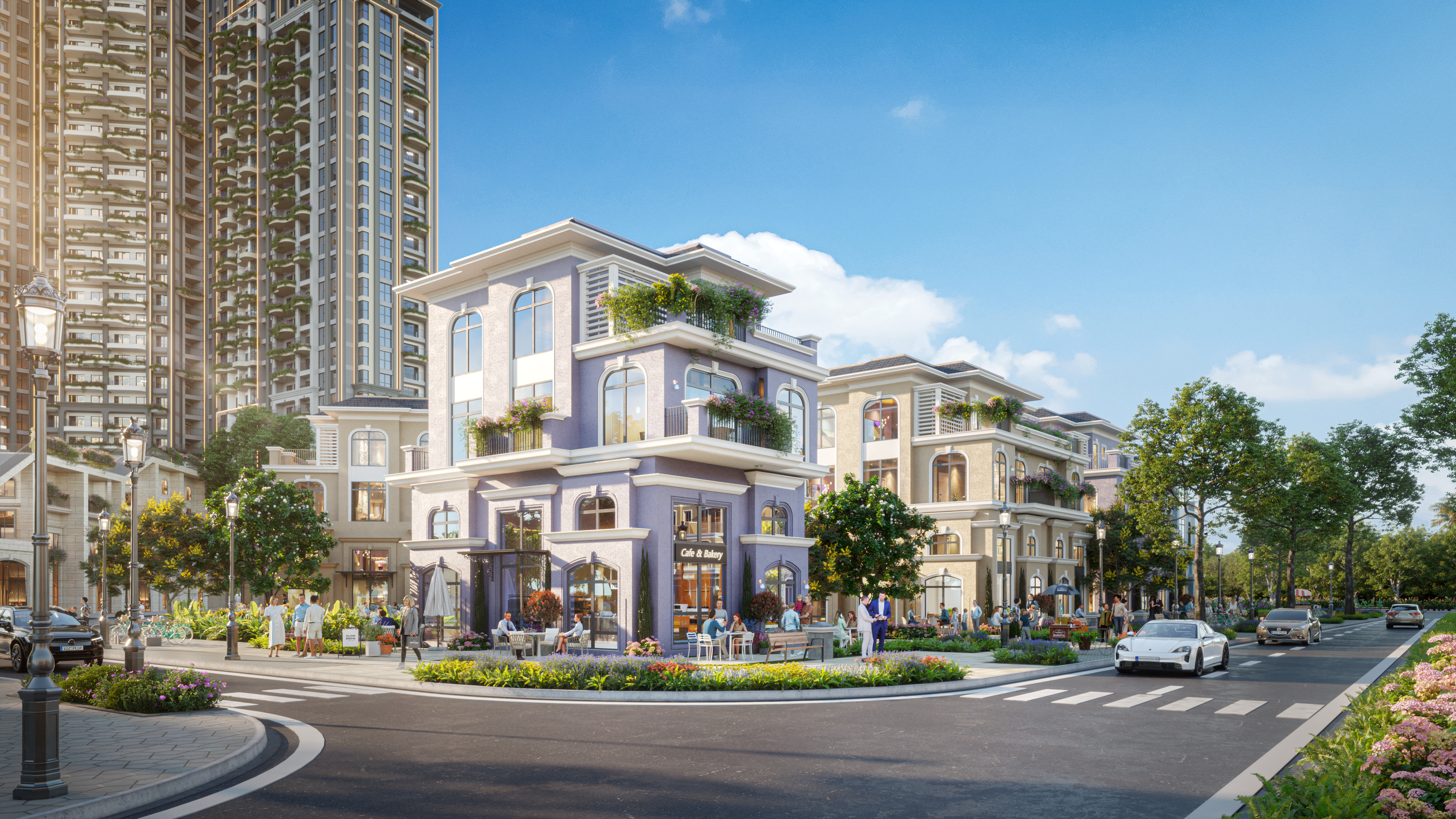 Thiết kế hiện đại, năng động tại The Campus 2.