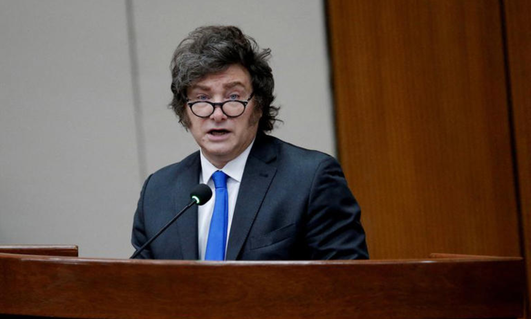 Tổng thống Argentina Javier Milei - Ảnh: Getty Images