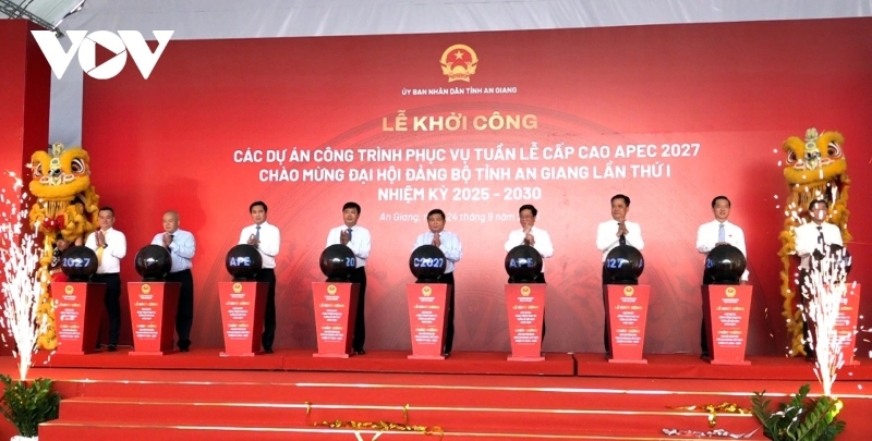 An Giang kicks off major infrastructure projects for APEC 2027