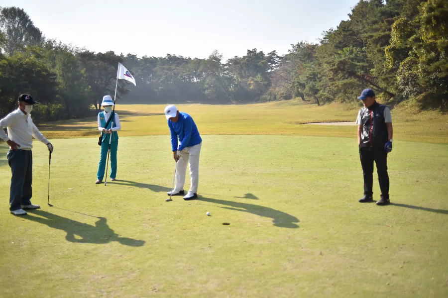 Du lịch golf ngày càng phổ biến ở Triều Tiên.