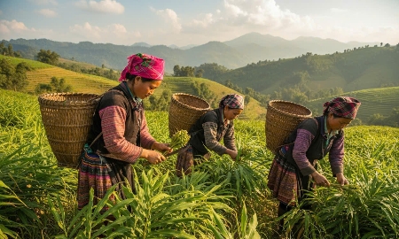 Hoa gừng xứ Nghệ góp thêm hương vị độc đáo cho ẩm thực Việt
