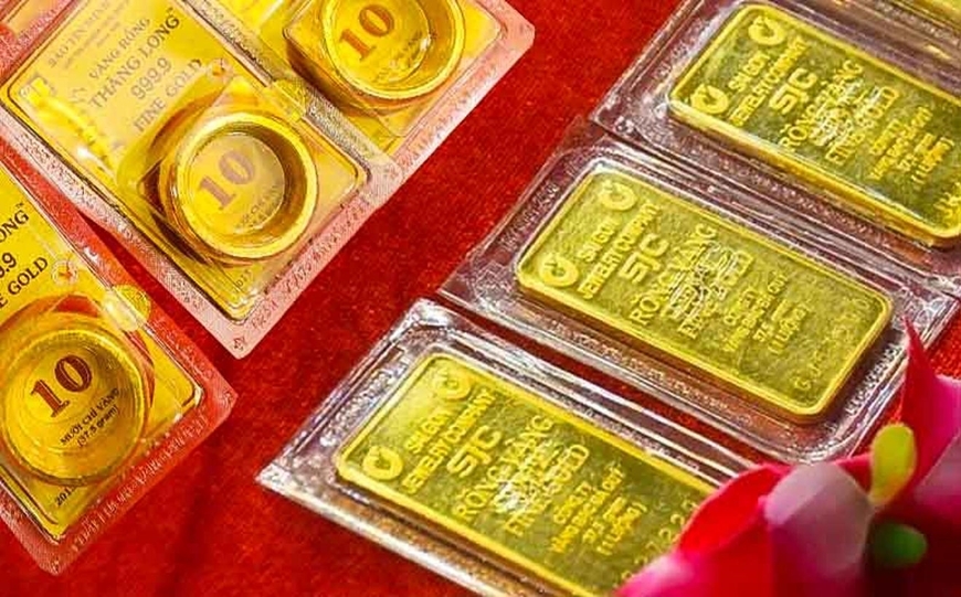 Giá vàng miếng SJC giảm nhẹ, giá vàng nhẫn gần như bất động