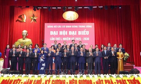 Khai mạc Đại hội đại biểu Đảng bộ các cơ quan Đảng Trung ương lần thứ I, nhiệm kỳ 2025-2030