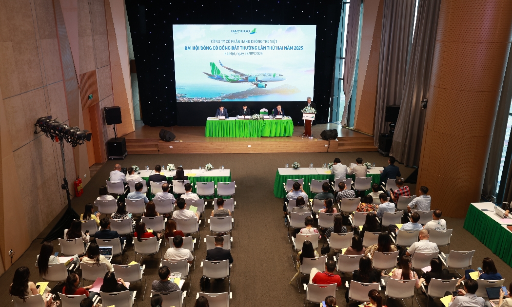 Quang cảnh Đại hội cổ đông bất thường lần 2 của Bamboo Airways