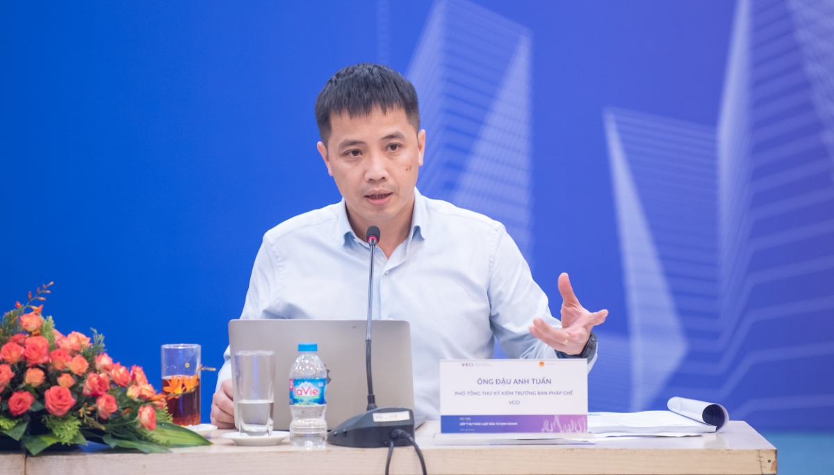 Ông Đậu Anh Tuấn, Phó Tổng thư ký, Trưởng ban Pháp chế VCCI.