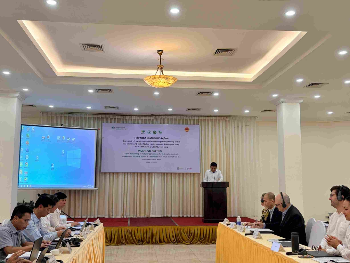 Hội thảo khởi động dự án.